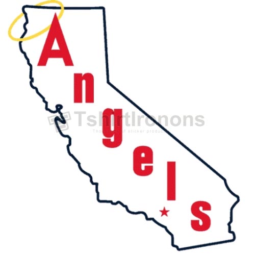 Los Angeles Angels of Anaheim T-shirts Iron On Transfers N16